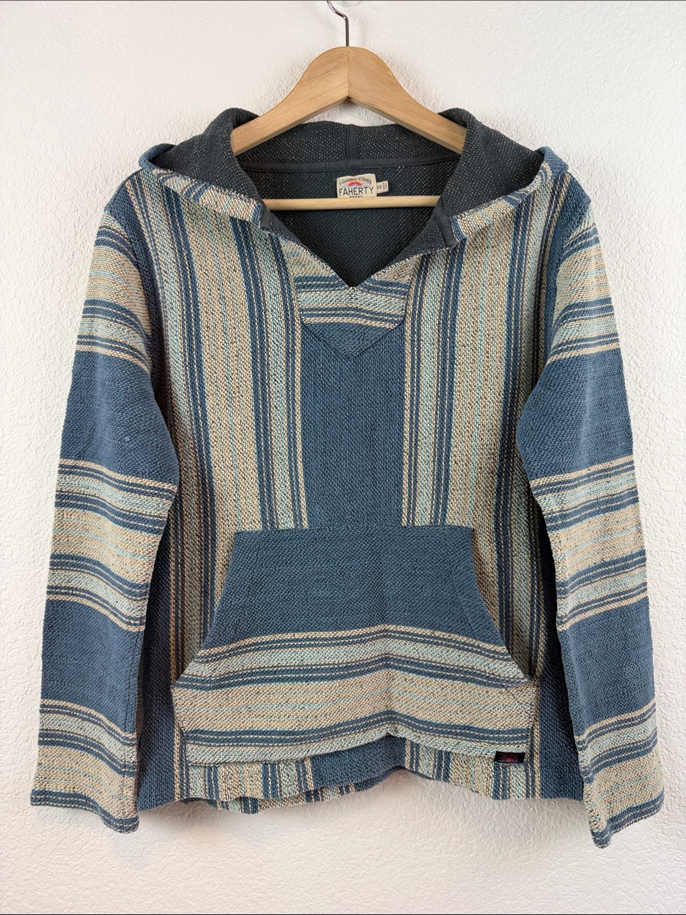 Faherty Terry Baja Poncho